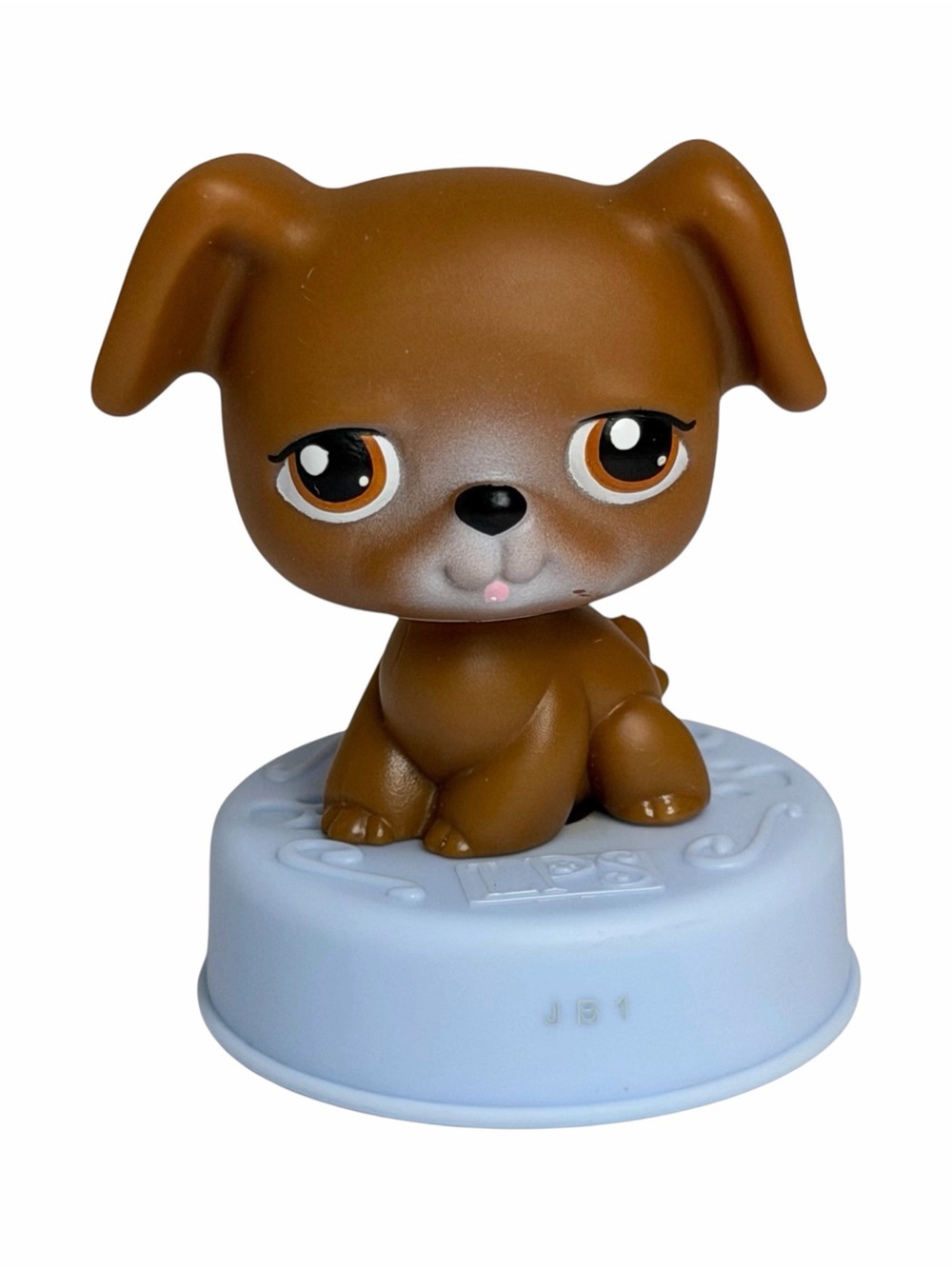 Littlest Pet Shop Boxer Dog McDonalds Hasbro 2006 LPS Figure